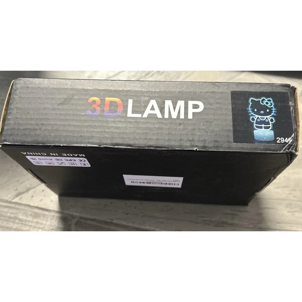 Hello Kitty 3D Illusion Lamp